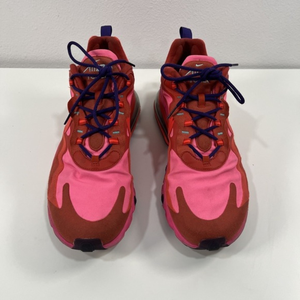 Nike React Air 70 Mystic Red Pink Blast Running Shoe Men's US 13‎